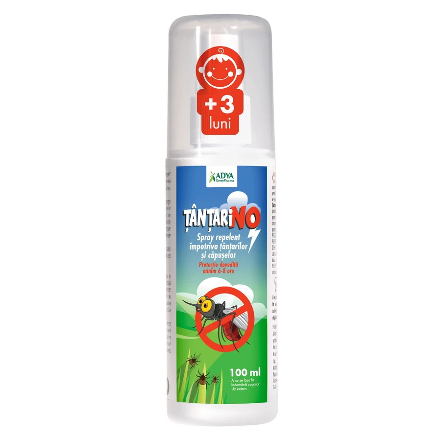 Tantarino Mosquito Repellent Spray против комаров и москитов 100 мл x 1 шт Adya Green: цены и характеристики