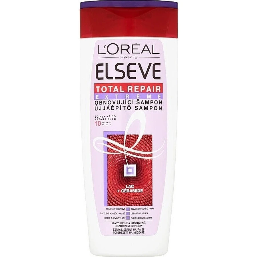 ELSÉVE AMPÓN TOTAL REPAIR EXTREME 1×250 мл, восстанавливающая ампула: цены и характеристики