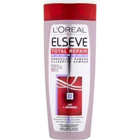 ELSÉVE AMPÓN TOTAL REPAIR EXTREME 1×250 мл, восстанавливающая ампула: цены и характеристики