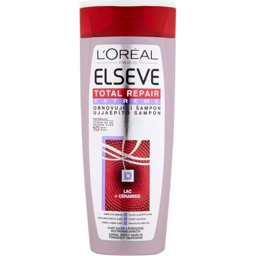 ELSÉVE AMPÓN TOTAL REPAIR EXTREME 1×250 мл, восстанавливающая ампула: цены и характеристики
