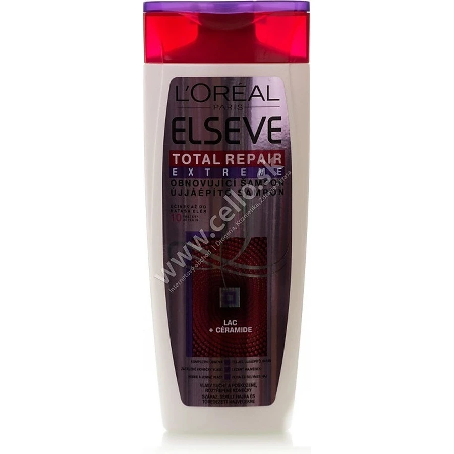 ELSÉVE AMPÓN TOTAL REPAIR EXTREME 1×250 мл, восстанавливающая ампула: цены и характеристики