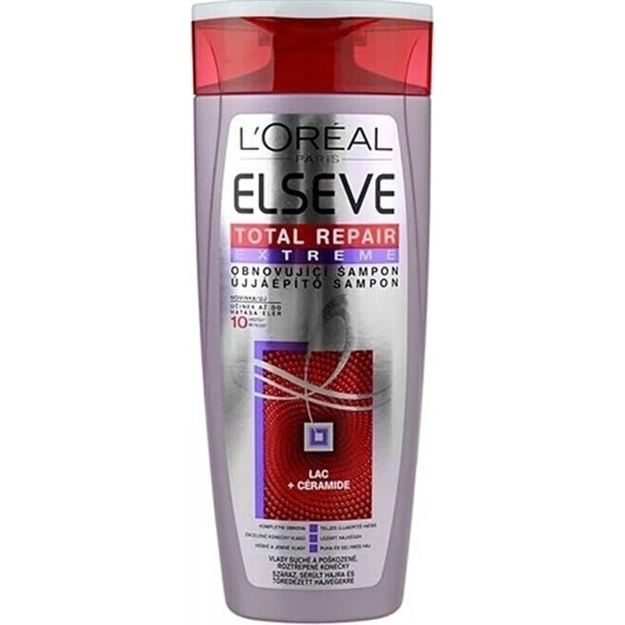 ELSÉVE AMPÓN TOTAL REPAIR EXTREME 1×250 мл, восстанавливающая ампула: цены и характеристики