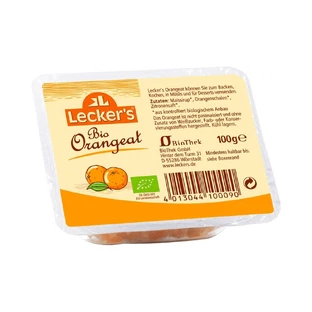 Органічна цедра апельсина, 100 г, Lecker's