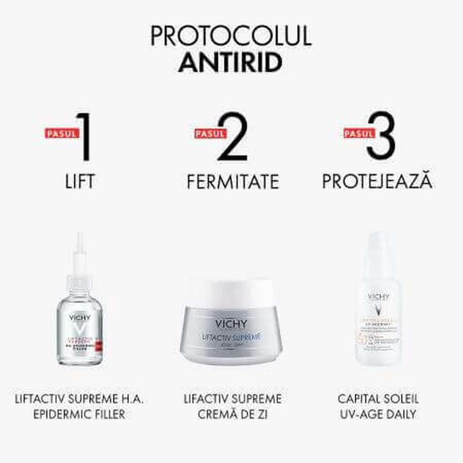 Vichy Liftactiv Supreme HA Epidermic Filler Serum для лица и области вокруг глаз, 30 мл: цены и характеристики