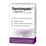 Sanohepatic DIGESTIE Саногепатическое пищеварение, 60 таблеток, Zdrovit