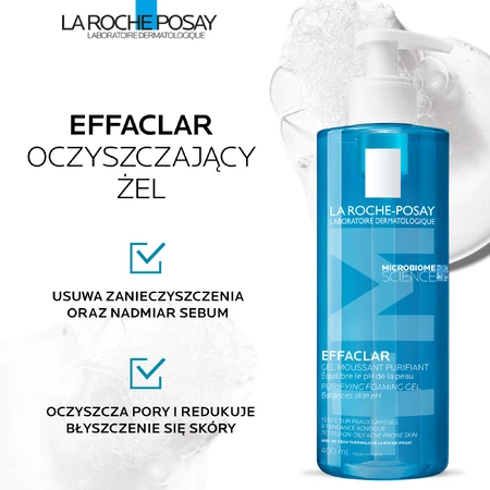(FR) La Roche Posay Effaclar Cleansing Очищающее средство, 400 мл (3337872411991): цены и характеристики