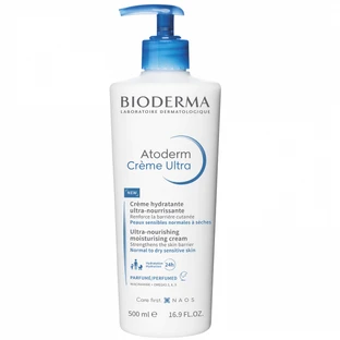Bioderma Atoderm Ультра-ароматичний зволожуючий крем, 500 мл