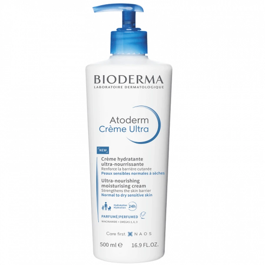 Bioderma Atoderm Ультра-ароматичний зволожуючий крем, 500 мл: ціни та характеристики