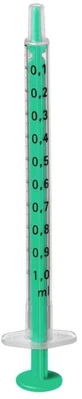 B.Braun BB Injection F 1 мл шприц соло без голки 100 шт.