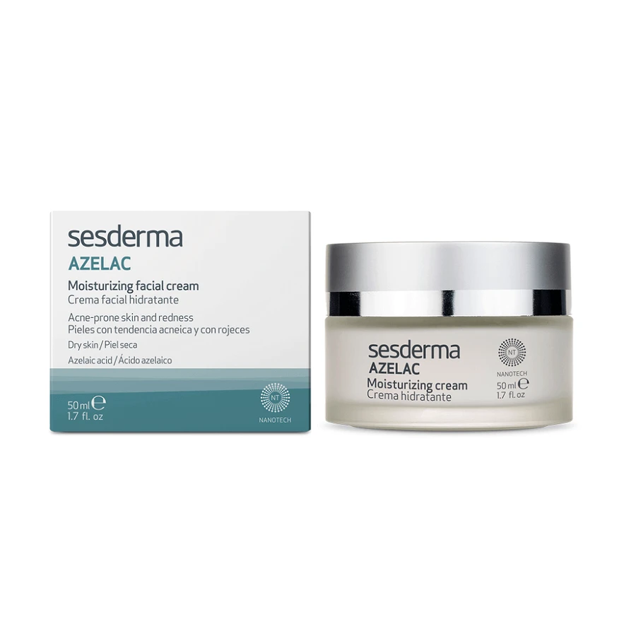 Sesderma Azelac Зволожуючий крем для сухої шкіри, схильної до акне, 50 мл: ціни та характеристики