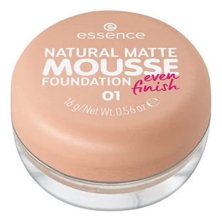 Натуральний матовий тональний крем-мус, 16 г, Essence, Natural Matte Matte Mousse, 16 г, Essence