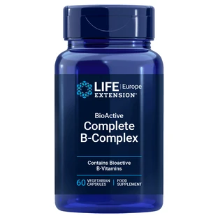 Комплекс вітамінів групи В - BioActive Complete B Complex Life Extension - 60 капсул
