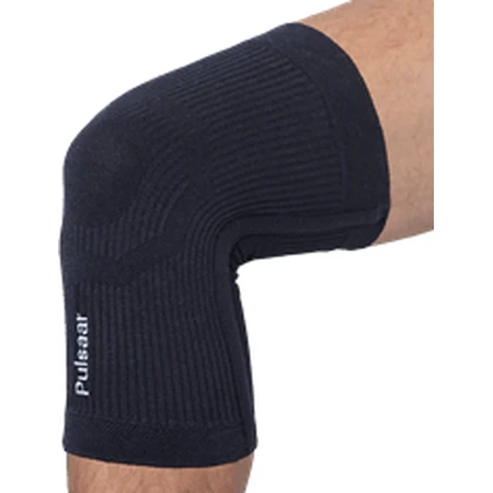 Бандаж на колінний суглоб Pulsaar Active Knee з бамбуковим вугіллям та германієм S (33 - 38 см): ціни та характеристики