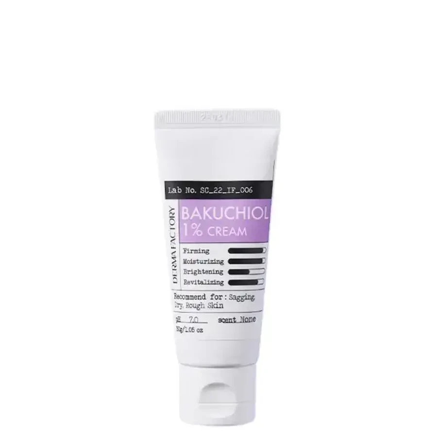 Крем для лица с бакухиолом, 1%, 30 мл, Derma Factory: цены и характеристики