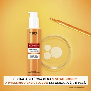 L'Oréal Paris Ревіталіфт Клінічна пінка для вмивання з вітаміном С, 150 мл 150 мл