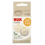 NUK For Nature, пустушка, латексна, анатомічна, сіра, 0-6 місяців, 2 шт.: ціни та характеристики