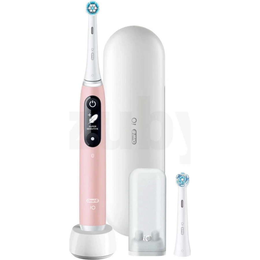 Електрична зубна щітка Oral-B iO Series 6 Pink 1×1, електрична зубна щітка: ціни та характеристики