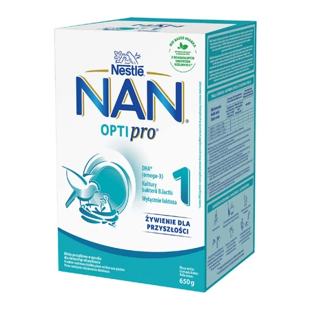 Nestle NAN Optipro 1, детское молоко с рождения, 650 г КОРОТКАЯ ДАТА: цены и характеристики