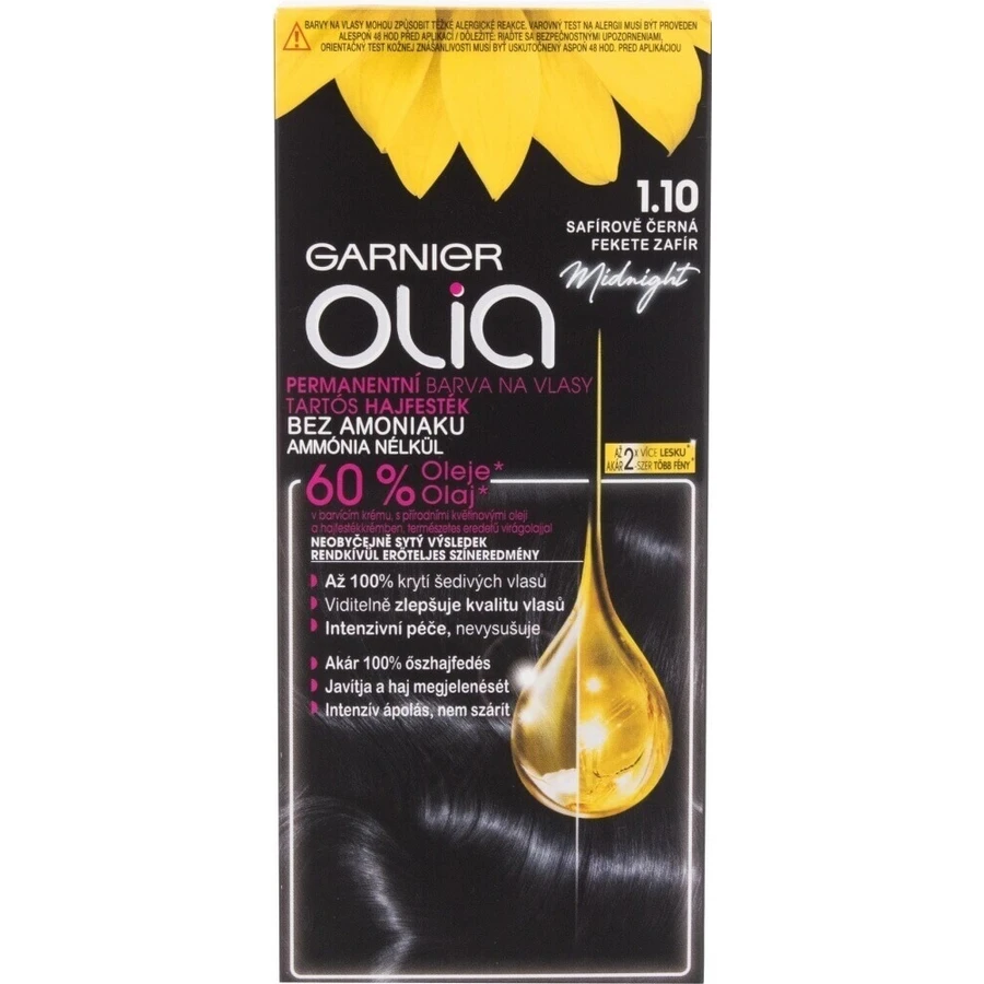Garnier Olia стійка фарба для волосся 3.23 Темний шоколад набір 1×1, перманентна фарба для волосся: ціни та характеристики