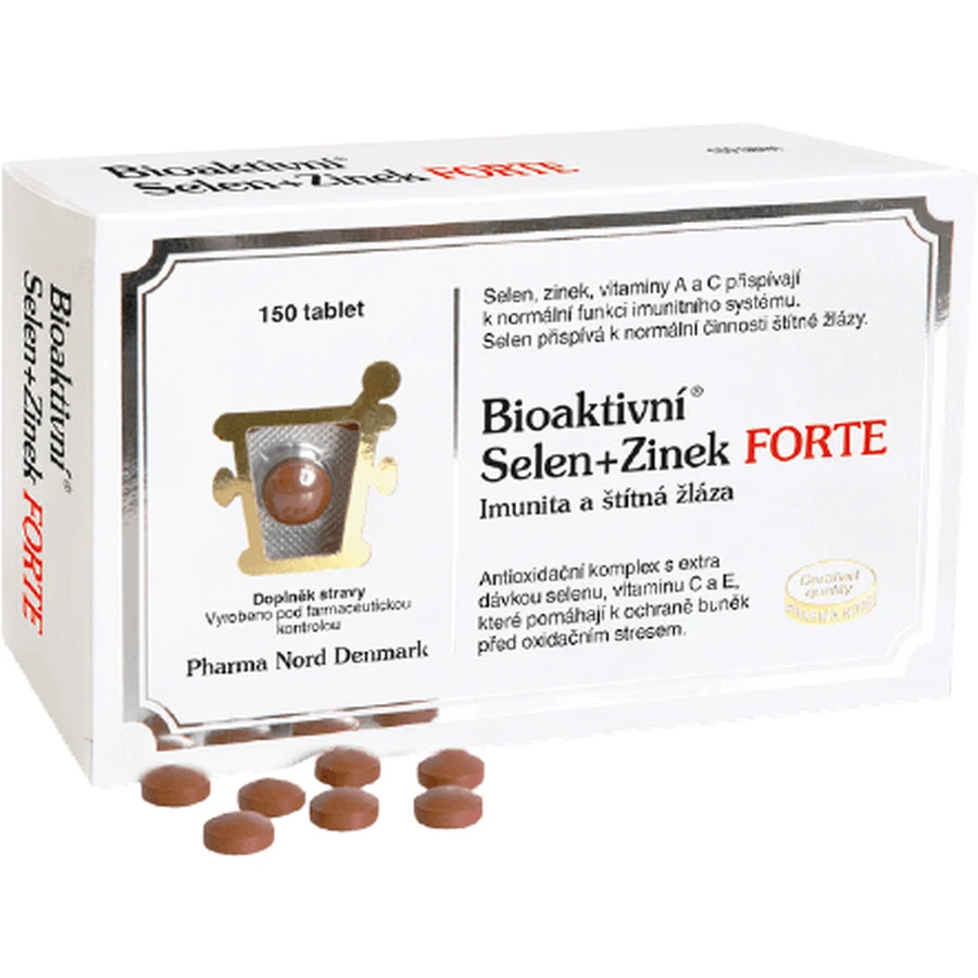 Pharma Nord Биоактивный селен+цинк FORTE 150 таблеток: цены и характеристики