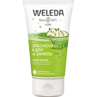 Weleda 2 в 1 крем для душу та ампула Веселий лайм 150 мл
