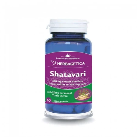 Herbagetica Shatavari x 60cps: цены и характеристики