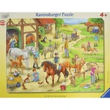 Пазл "Рамочная ферма", +4 года, 40 деталей, Ravensburger