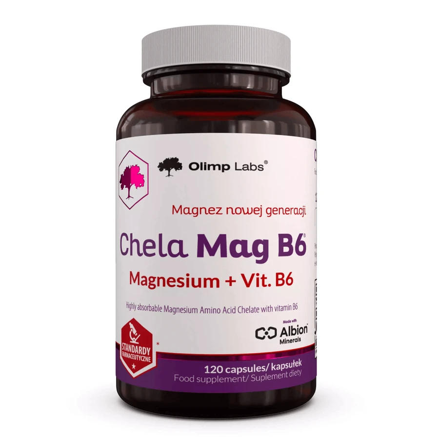 Хела-Маг В6 Olimp Chela-Mag B6, 120 капсул: цены и характеристики