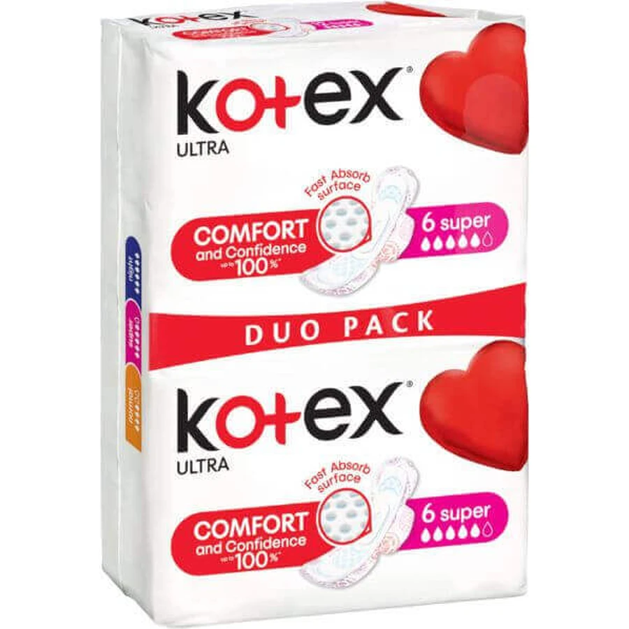 Kotex® ® Ultra Super 12 шт.: цены и характеристики