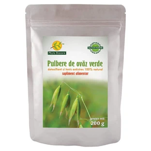 Порошок зеленого вівса, 200 г, Phyto Biocare