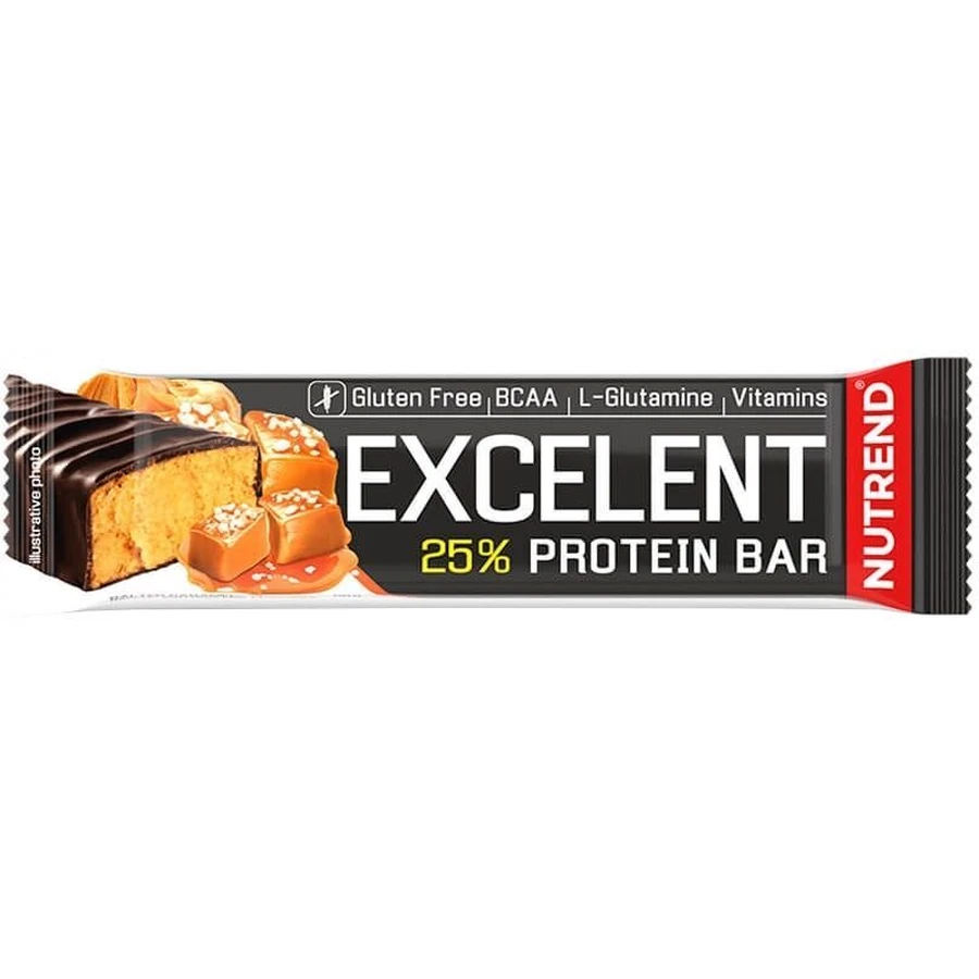 Nutrend Excelent Протеїновий батончик солона карамель 85 г: ціни та характеристики