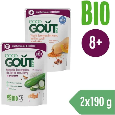 Good Goût BIO Bag новый вкус 2 x 190 г: цены и характеристики