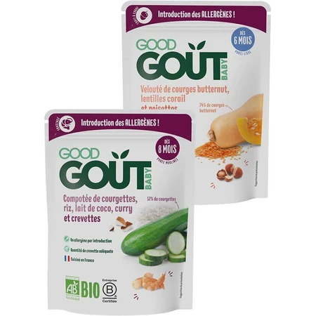 Good Goût BIO Bag новый вкус 2 x 190 г: цены и характеристики