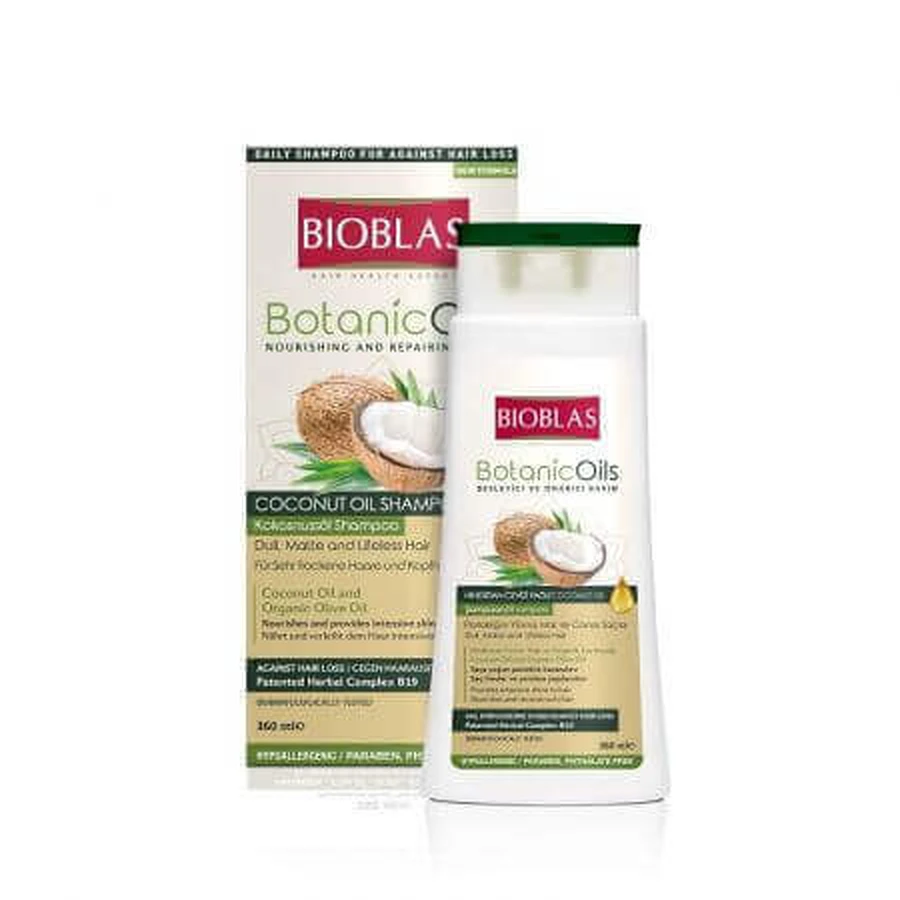 Шампунь для волос Botanics Oils Coconut, 360 мл, Bioblas: цены и характеристики