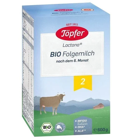 Молочная сухая смесь Bio 2 Lactana, +6 месяцев, 600 гр, Topfer: цены и характеристики