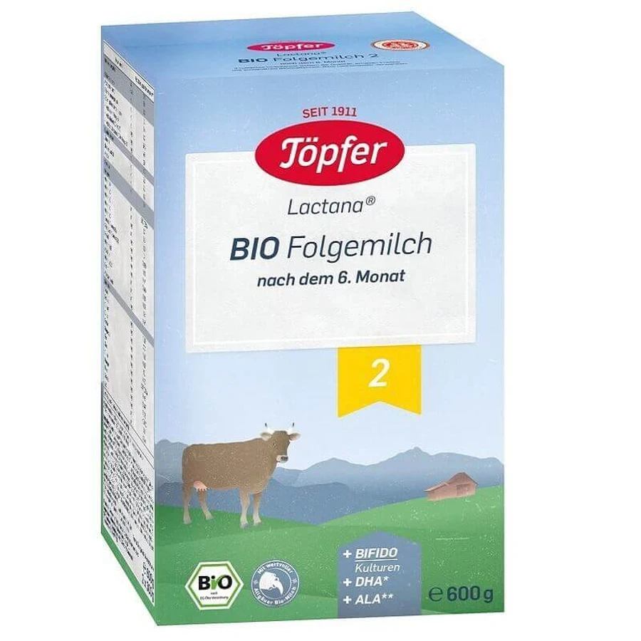 Молочная сухая смесь Bio 2 Lactana, +6 месяцев, 600 гр, Topfer: цены и характеристики