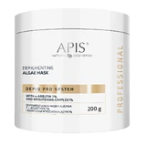 Apis Professional Depiq Pro System, депигментирующая водорослевая маска с -арбутином 1% и осветляющим комплексом 1%, 200 г