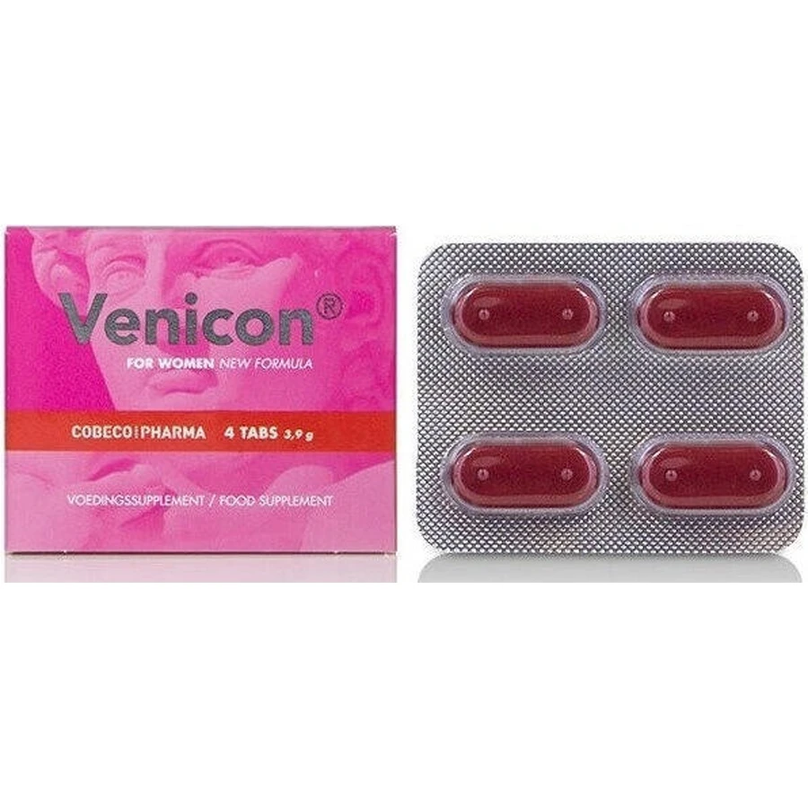 Cobeco Афродизиак таблетки Веникон Женщины 1×4 табл, для женщин: цены и характеристики