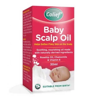 Заспокійлива та живильна олія для шкіри та волосся голови Baby Scalp Oil, 30 мл, Colief
