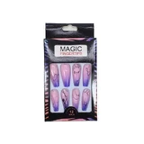 Набір з 12 накладних нігтів Natural Look, Magic Fingertips, 01