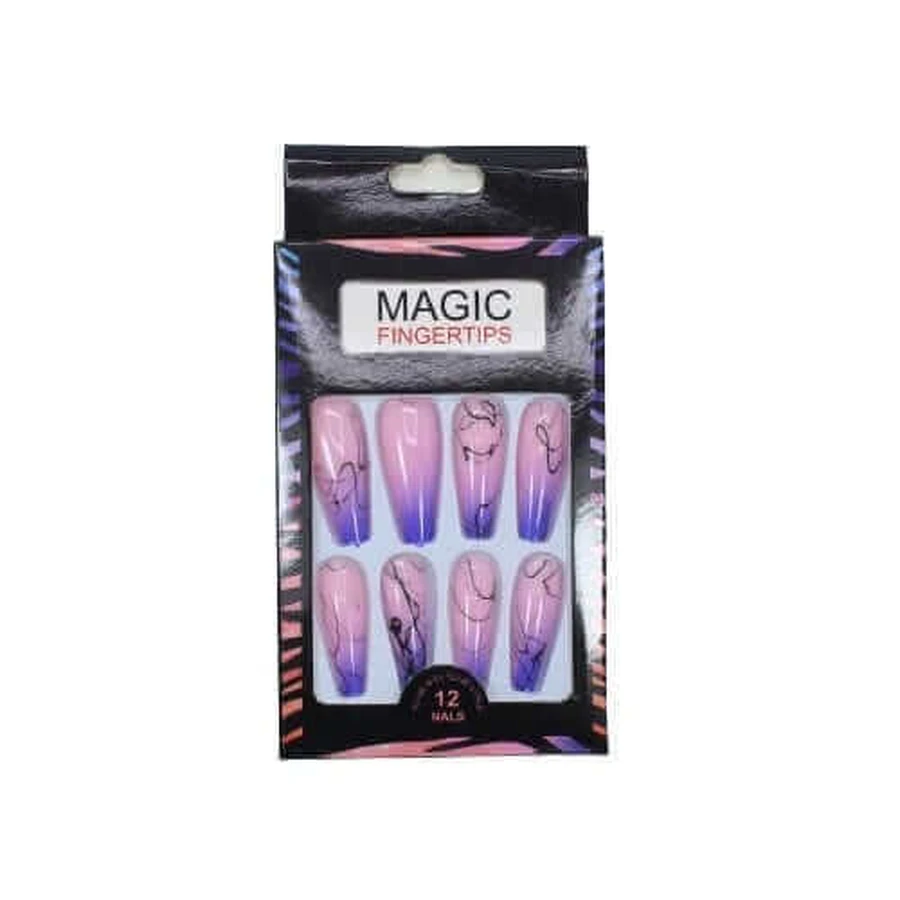 Набор из 12 накладных ногтей естественного вида, Magic Fingertips, 01: цены и характеристики