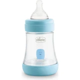 CHICCO Пляшечка дитяча Perfect 5 силіконова, 150 мл для хлопчика 1×1 шт, дитяча пляшечка