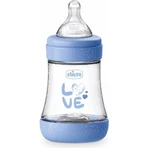 CHICCO Пляшечка дитяча Perfect 5 силіконова, 150 мл для хлопчика 1×1 шт, дитяча пляшечка: ціни та характеристики