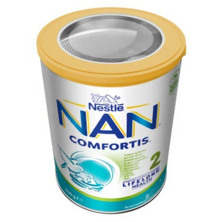Молочна суміш для подальшого харчування Nan 2 Comfortis, +6 місяців, 800 г, Nestlé: ціни та характеристики
