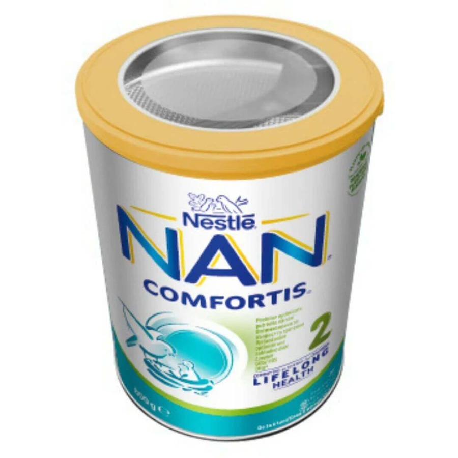 Молочна суміш для подальшого харчування Nan 2 Comfortis, +6 місяців, 800 г, Nestlé: ціни та характеристики