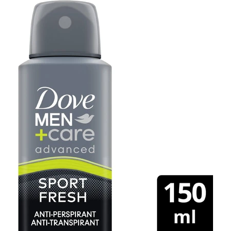 DOVE MEN+CARE Advanced Sport Fresh Антиперспірант-спрей 150 мл: ціни та характеристики