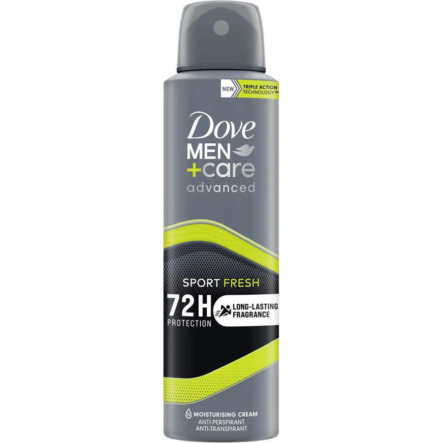 DOVE MEN+CARE Advanced Sport Fresh Антиперспірант-спрей 150 мл: ціни та характеристики