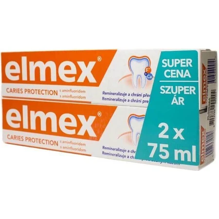 ELMEX ДИТЯЧА ЗУБНА ПАСТА 50МЛ+ЗК,ПОХАР,ЗП 12МЛ 1×1шт, набір дитячої гігієни зубів: ціни та характеристики