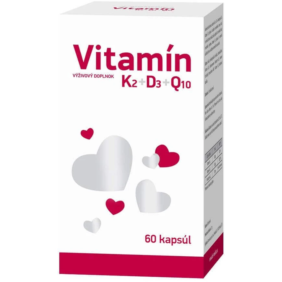 Biomedica Вітамін K2+D3+Q10 60 капсул: ціни та характеристики