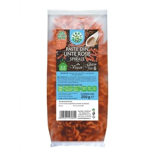 Паста з червоної сочевиці, Spirale, 200 г, Herbal Sana